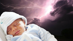 Is your baby afraid of thunderstorms?